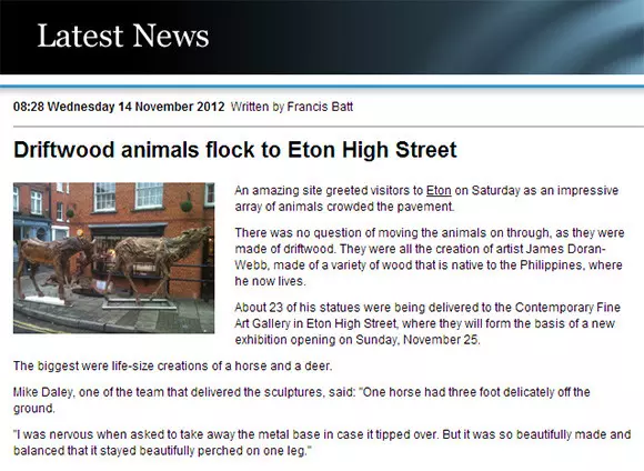 Eton and Maidenhead Gazette - November 2012